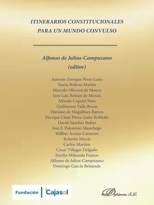 cover image of Itinerarios constitucionales para un mundo convulso